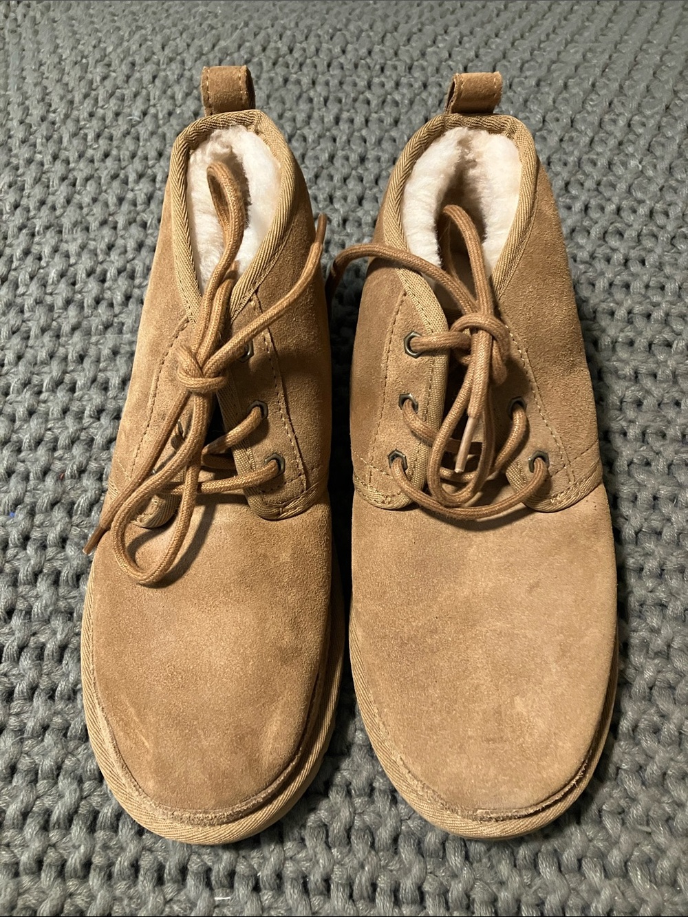 NWOT Womens UGG Neumel Chukka Boot - Chestnut Suede Sz 8